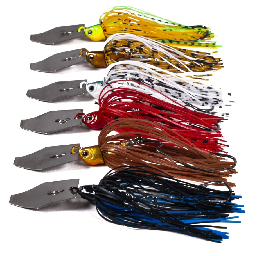 Leurre Chatterbait - Disponible en 6 couleurs différentes