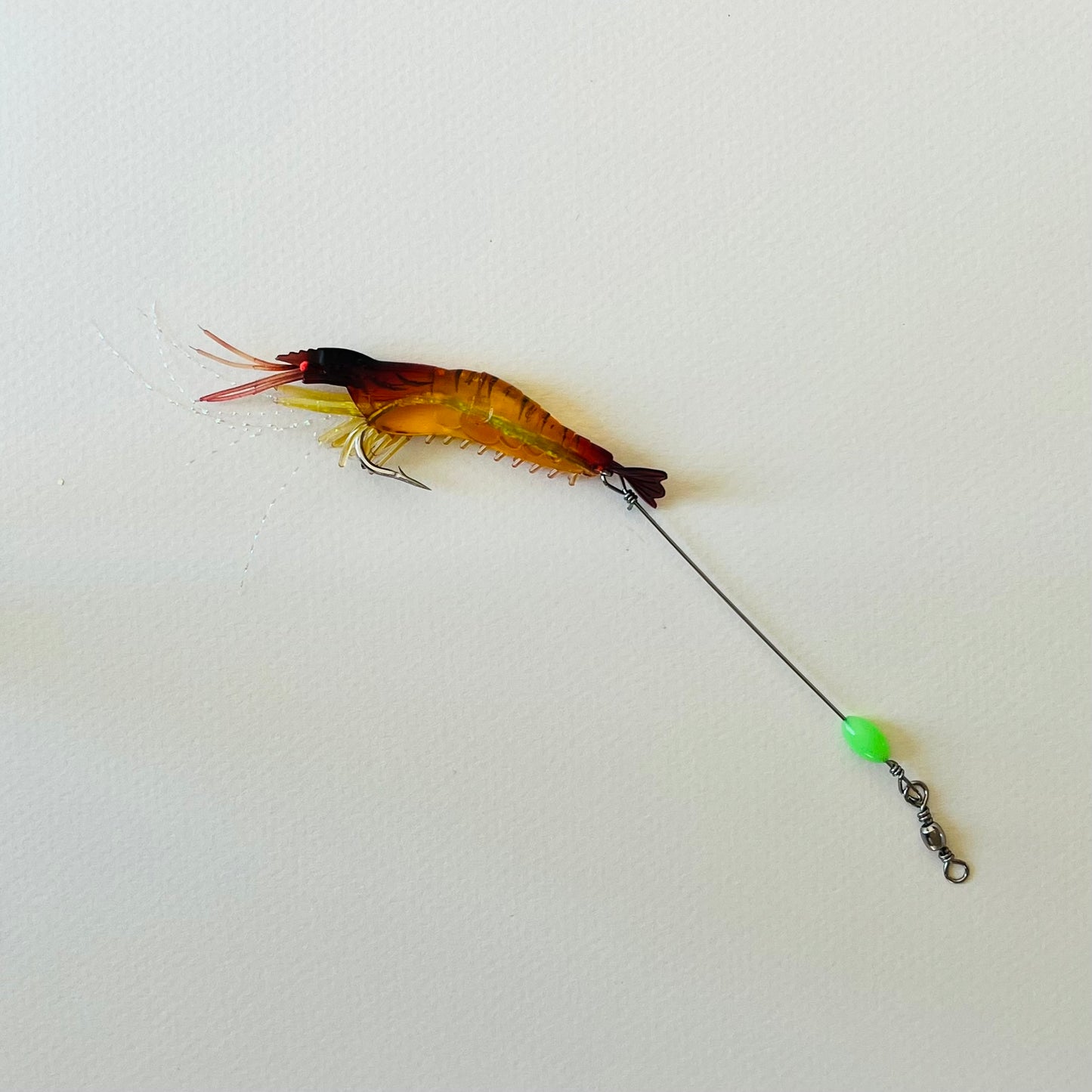 Crevette Souple : Le leurre parfait pour imiter les proies naturelles 5,5 grammes orange