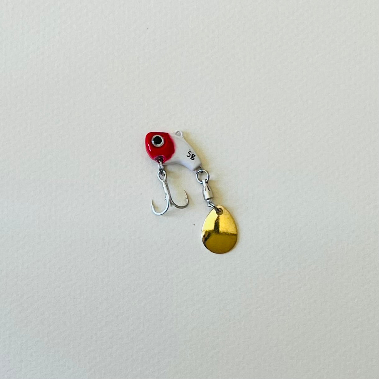 Lot de 2 Leurres de pêche carnassier cuillère 5 grammes tailspin