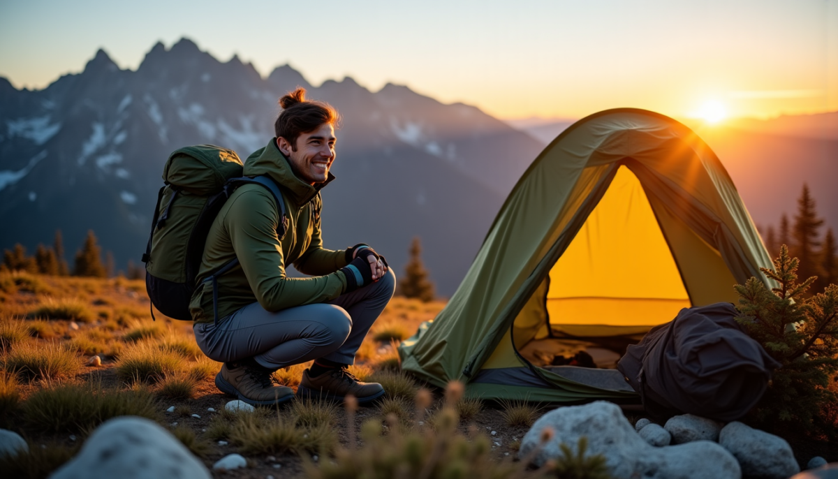 Bivouaquer plutôt que randonner : gains et contraintes réels